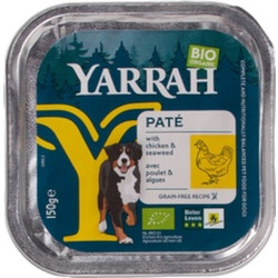 Dog-pate chicken, grain-free - Yarrah - 150gr