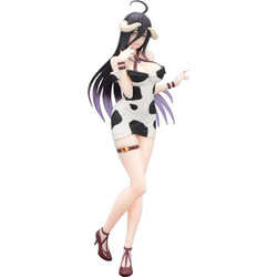 FuRyu Overlord Albedo Trio-Try-iT Mini Dress Cow Pattern Ver. 21cm