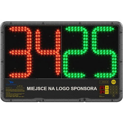 Electronic player change board double sided