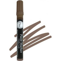 Fleur Μαρκαδόρος Διακόσμησης Chalky Look Chocolate Wish - 16010