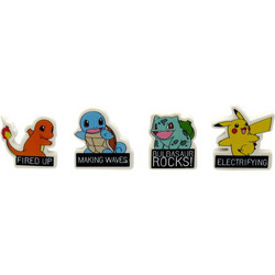 Σετ Σβήστρες Pokemon (x4)