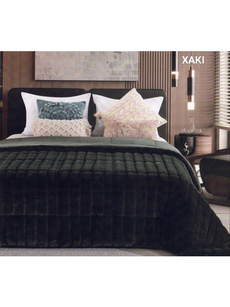 Κουβερτοπάπλωμα Rabbit Ημίδιπλο 160X220 Chaki - 2235-1