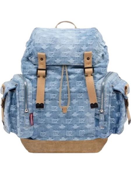 Dsquared2 D2 Monogram BPM013110108819 3098 Σακίδιο Πλάτης Light Blue