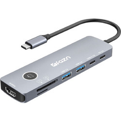 Office Pro USB-C 8-in-1 One Click Monitor Adaptor