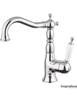 Μπαταρία Νιπτήρα με Αυτόματη Βαλβίδα Oxford Bugnatese Chrome