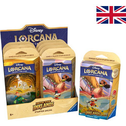 DISNEY - Lorcana - Trading Cards 8 Starters Box Chapter 3 - UK