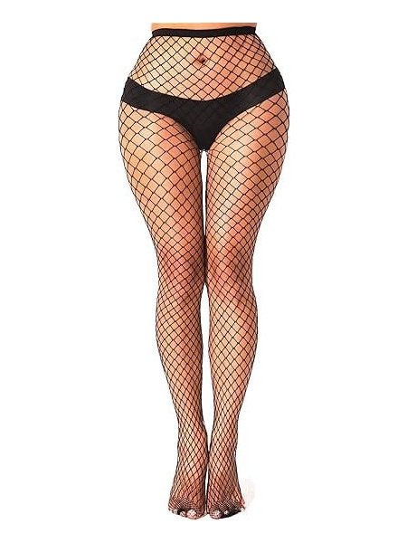 Mesh High Waist Pantyhose Fishnet Tights
