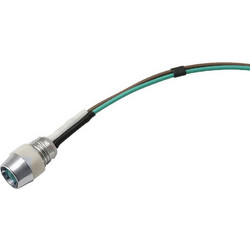 LED 12V flash Μπλε με καλώδιο (DM-3539)