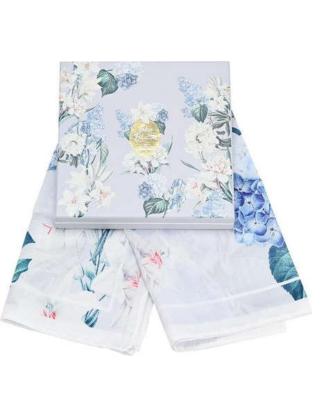 Μαντίλι blue blossom ST01005