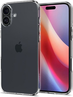 Spigen Crystal Flex Θήκη Crystal Clear (iPhone 16)