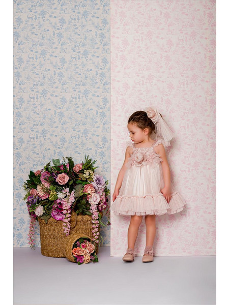 Βαπτιστικό Φόρεμα NK214 Neonato - Dusty Pink