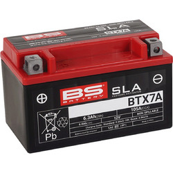 BS Μπαταρία Μοτοσυκλέτας BTX7A-B 6Ah