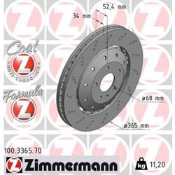 Zimmermann Δισκόπλακα - 100.3365.70