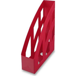 Economy Magazine Holder Red (82361025) - Office and School Supplies