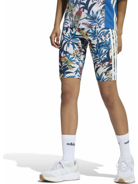 Adidas x FARM Rio Γυναικείο Κολάν Ποδηλατικό Ψηλόμεσο Πολύχρωμο KD4613