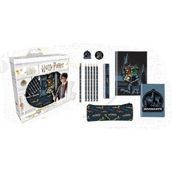 Παιδικό Σετ Γραφικής Ύλης με Ξυλομπογιές Harry Potter