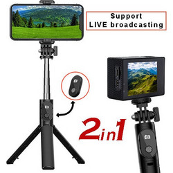 LAMTECH 2IN1 BLUETOOTH GIMBAL FOR SMARTPHONES AND ACTION CAMERAS