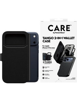 PanzerGlass - CARE Feature Case Tango Two-in-One Wallet Case w. MagSafe - iPhone 17 Pro Max