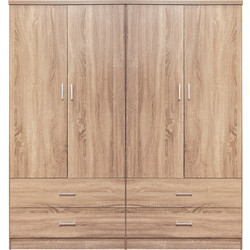 ΣΕΤ 2 ΤΜΧ ΝΤΟΥΛΑΠΑ 4ΦΥΛΛΗ ΜΕ 4 ΣΥΡΤΑΡΙΑ SONAMA 160X42X181 HM11349.02