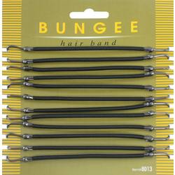 BUNGEE HAIR BAND ΛΑΣΤΙΧΑΚΙΑ ΣΙΛΙΚΟΝΗΣ 12τμχ