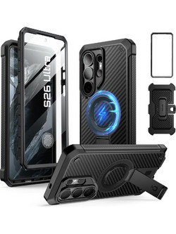 Supcase Unicorn Beetle Pro Mag MagSafe 2-Set Case for Samsung Galaxy S26 Ultra - Black