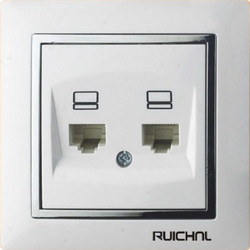Πρίζα γραμμής δικτύου Ethernet διπλή - RC3616-RJ45 - 674957