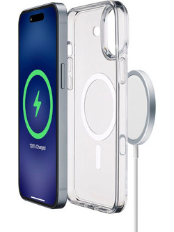 Cellular Line CELLULAR LINE 482700 Μαγνητική Θήκη Κινητού για Magsafe Φορτιστή iPhone 16 Διαφανής