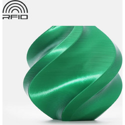 Filament Bambu Pla Silk+ Candy Green 13506 1.75 1kg With Spool