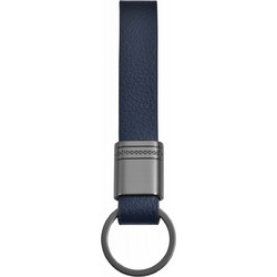 Akzent Leni unisex μπρελόκ γούρι από γνήσιο δέρμα μπλε - 5090012-003