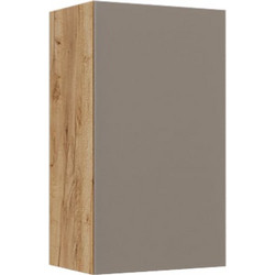 Κρεμαστό Ντουλάπι Callisto Χρυσό Δρυς-Γκρεζ 40x30x70cm