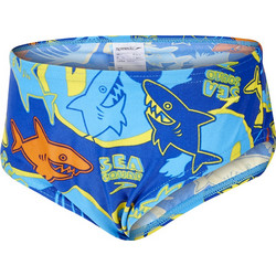 Speedo Seasquad Brief Αθλητικό Παιδικό Μαγιό Σλιπ για Αγόρι Μπλε 809217-A856
