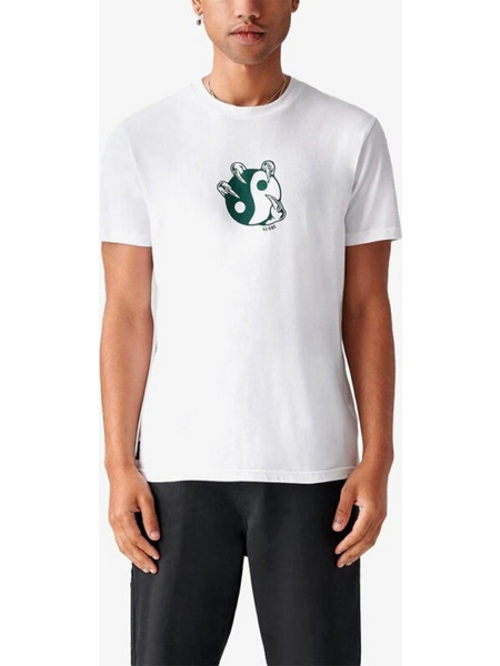 GLOBE Men Unbalanced Tee - WHITE - GB02330001-WHT