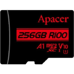Apacer R100 microSDXC 256GB Class 10 U3 V30 UHS-I A2 + Adapter