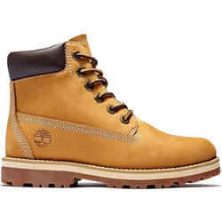 Timberland Παιδικά Μποτάκια Καφέ Δερμάτινα Αδιάβροχα με Φερμουάρ TB0A27BB231