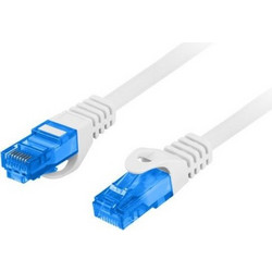 Lanberg S/FTP Cat.6a Καλώδιο Δικτύου Ethernet 1m Grey PCF6A-10CC-0100-S