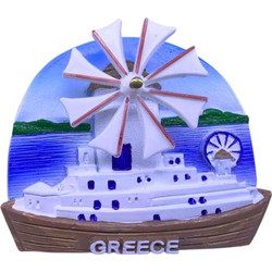 Τουριστικό μαγνητάκι Souvenir - Σετ 12pcs - Greece - 678490