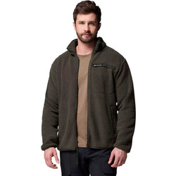 Columbia Rugged Ridge Ανδρική Ζακέτα Fleece με Φερμουάρ Καφέ 2135481-366