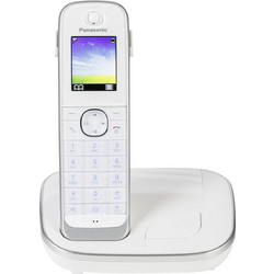 Panasonic KX-TGJ310 Ασύρματο Τηλέφωνο με Ανοιχτή Ακρόαση Λευκό