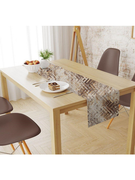 Runner Αλέκιαστό 40x180 Skid Marks 472 Beige DimCol