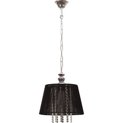 ARlight TZ 936-1 X Κρεμαστό Φωτιστικό Οροφής Μονόφωτο E27 Μαύρο Φ30cm