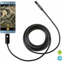 Αδιάβροχη ενδοσκοπική κάμερα με 6 LED usb με 10 μετρα καλώδιο για Android/PC