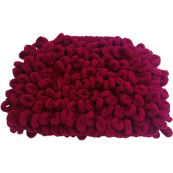 Μεγάλη κόκκινη puffy bag