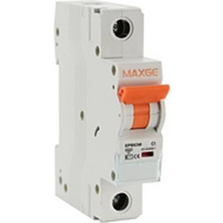 ΑΣΦΑΛΕΙΑ ΡΑΓΑΣ 1P C 1A 6kA 230/400VAC EPB-63M MAXGE (ΣΕΤ ΜΕ 12)