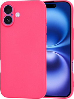 Techsuit Θήκη SoftFlex iPhone 16 Hot Pink