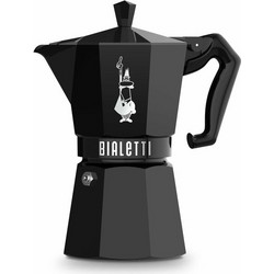 Bialetti Moka Exclusive Μπρίκι Espresso 6Cups Μαύρο