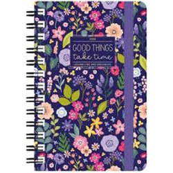 Εβδομαδιαίο Hμερολόγιο Σπιράλ 12 Mήνες Small 2026 Flowers AG2612150 Legami