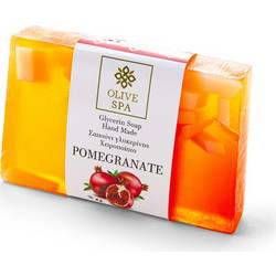 Olive Spa Glykerin Pomegranate Χειροποίητο Σαπούνι 100gr