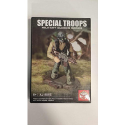 VTM Special Troops Military Blocks Series XJ-981E Action Figure +6