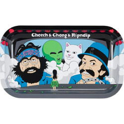 RIPNDIP X CHEECH AND CHONG RIDERS ROLLING TRAY MULTI