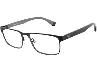 Emporio Armani EA1105 3014 Ανδρικός Σκελετός Γυαλιών Οράσεως Μεταλλικός Μαύρος